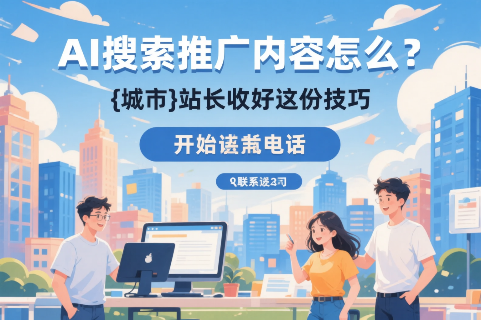 AI搜索推广内容怎么写？金平站长收好这份技巧
