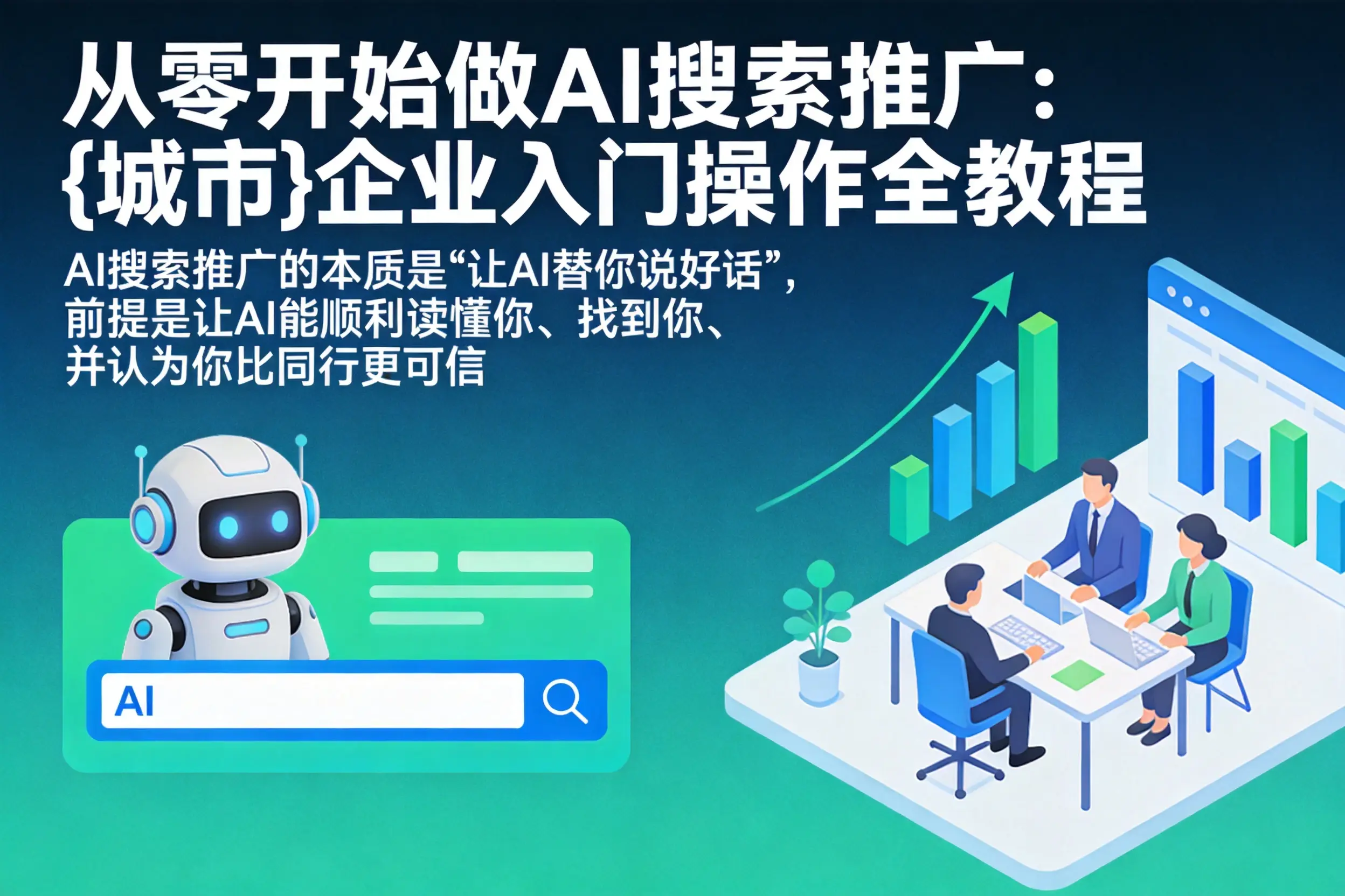 从零开始做AI搜索推广：金平企业入门操作全教程